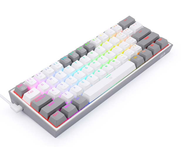 REDRAGON Fizz RGB (biała) K617WG-RGB - 1068850 - zdjęcie 5